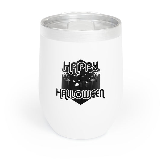 Chill Wine Tumbler To Celebrate A Happy Halloween