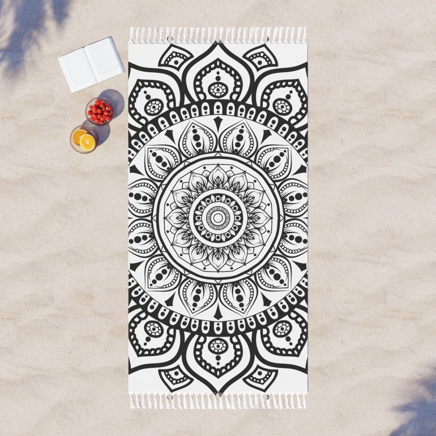 Boho Beach Cloth with Mandala