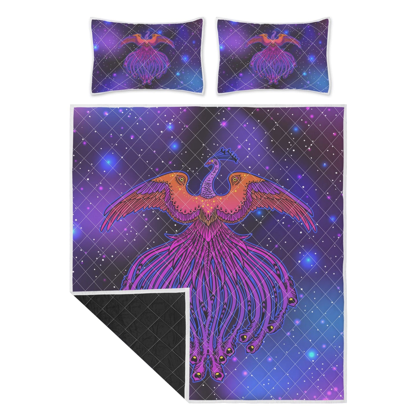A Phoenix Quilt Bed Set