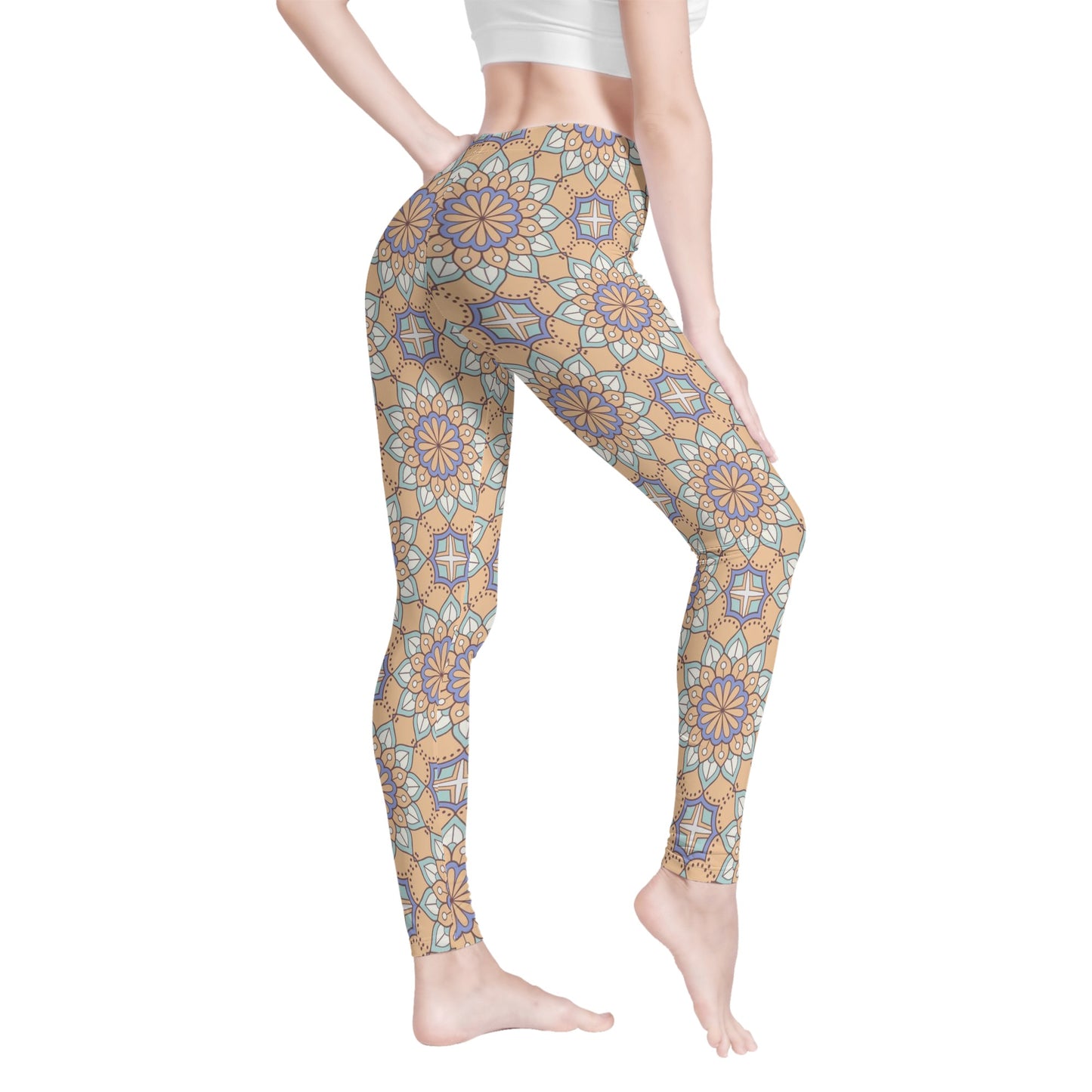 Neutral Tapestry 4 Season Womens Leggings that provide a perfect fit
