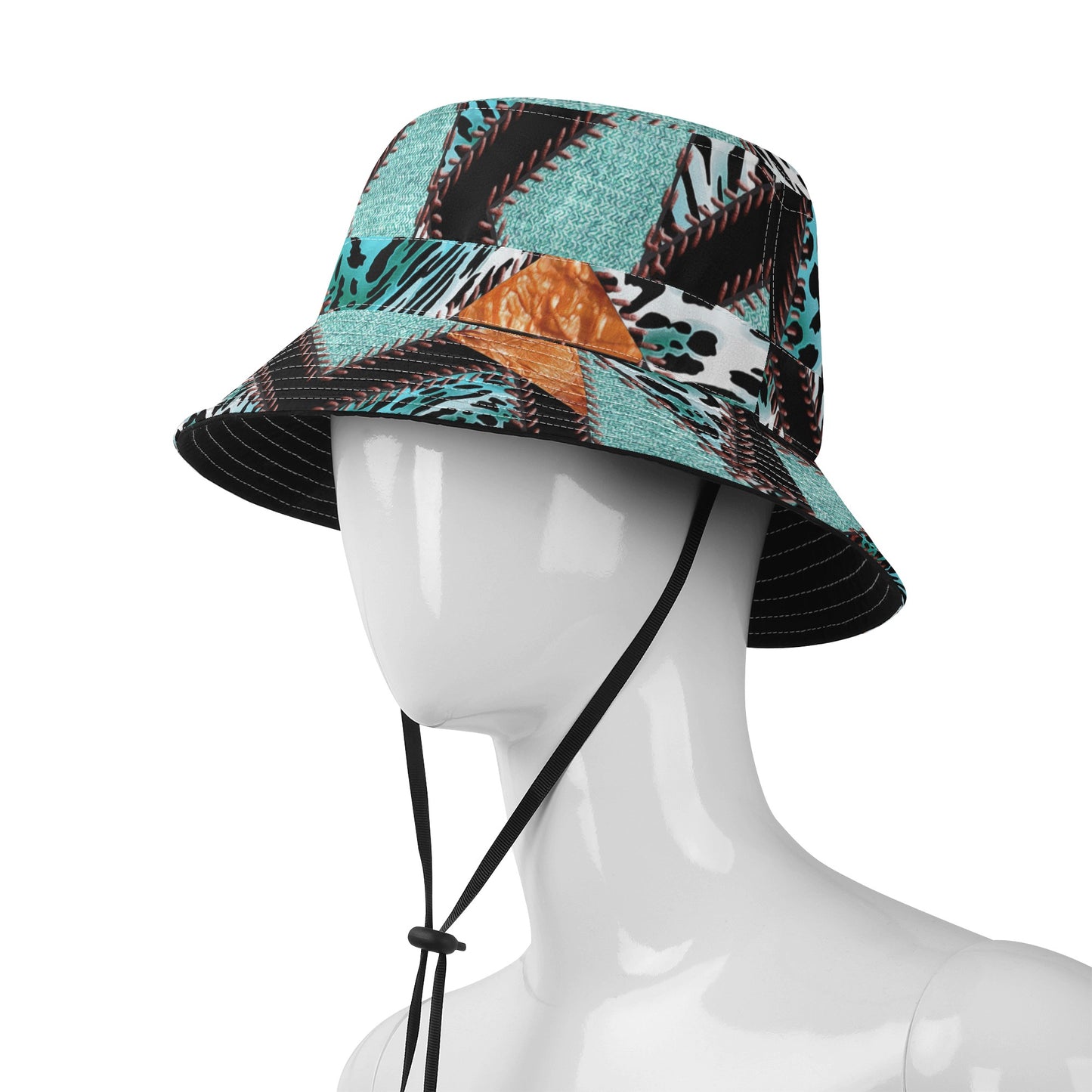 Patchwork Fishermans Hat, Keeping the Sun of the Skull