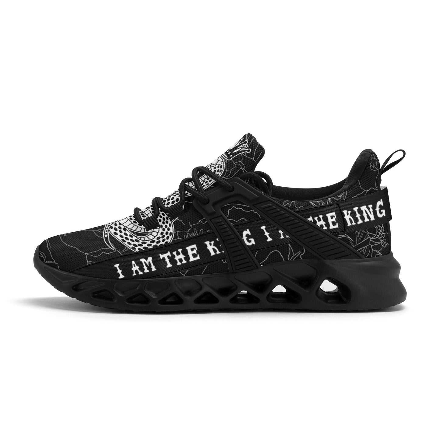 I am the King Motivational Sneakers For Men to Stay on Track