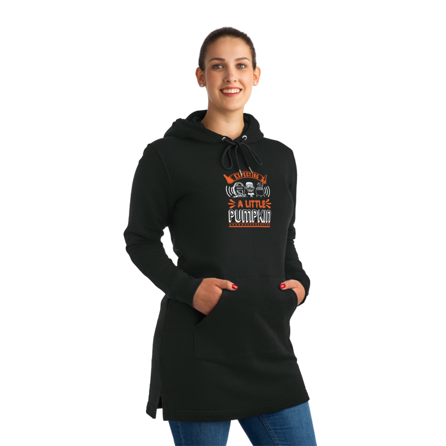 A Baby Bump Sweater to Announce the New Pumpkin Streeter Hoodie Dress