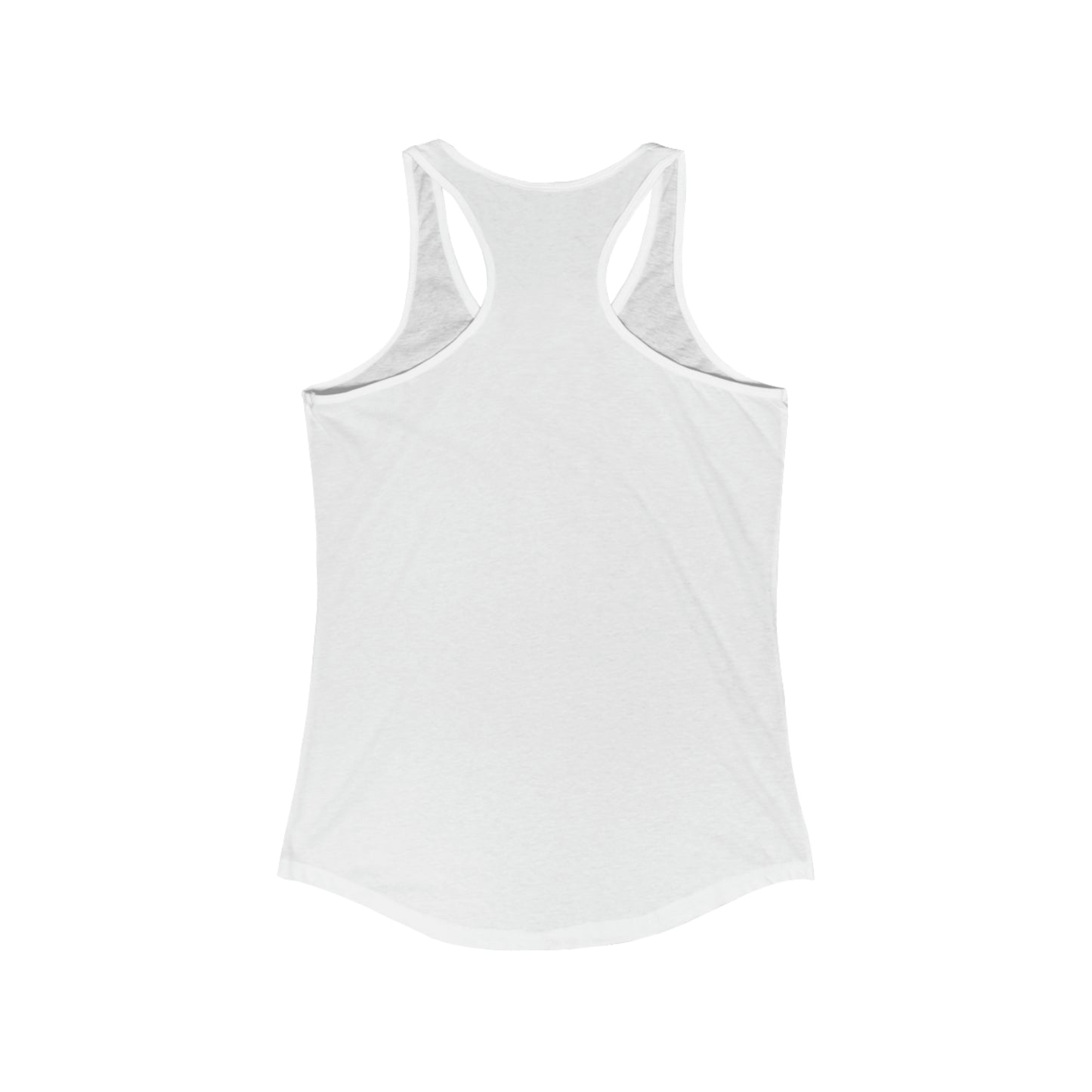 Celebrating the August Moon with a  Women's Ideal Racerback Tank For A Summer Moon Bath