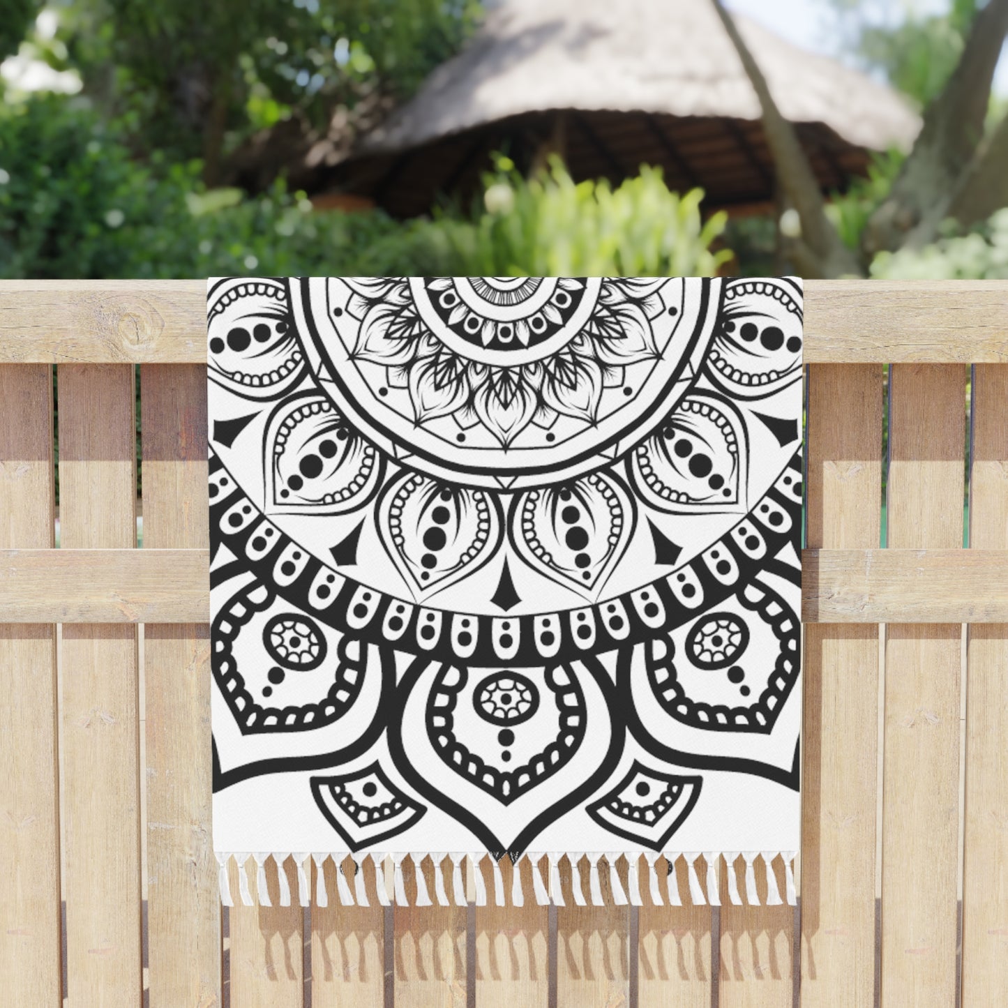 Boho Beach Cloth with Mandala