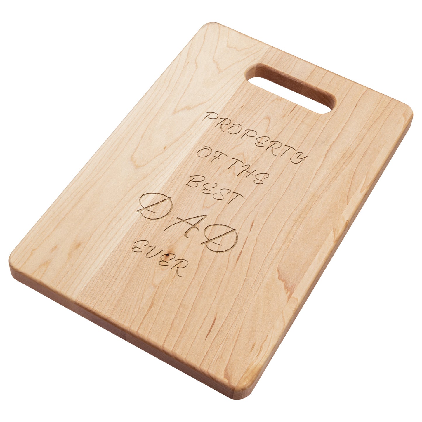 Celebrate Fathers Day With A Cutting Board For The "Best Dad Ever"