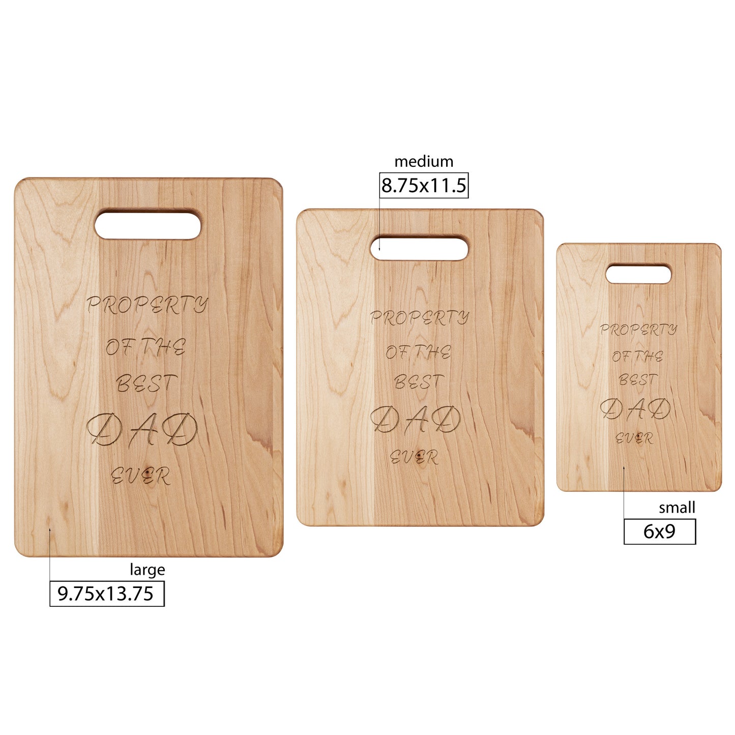 Celebrate Fathers Day With A Cutting Board For The "Best Dad Ever"