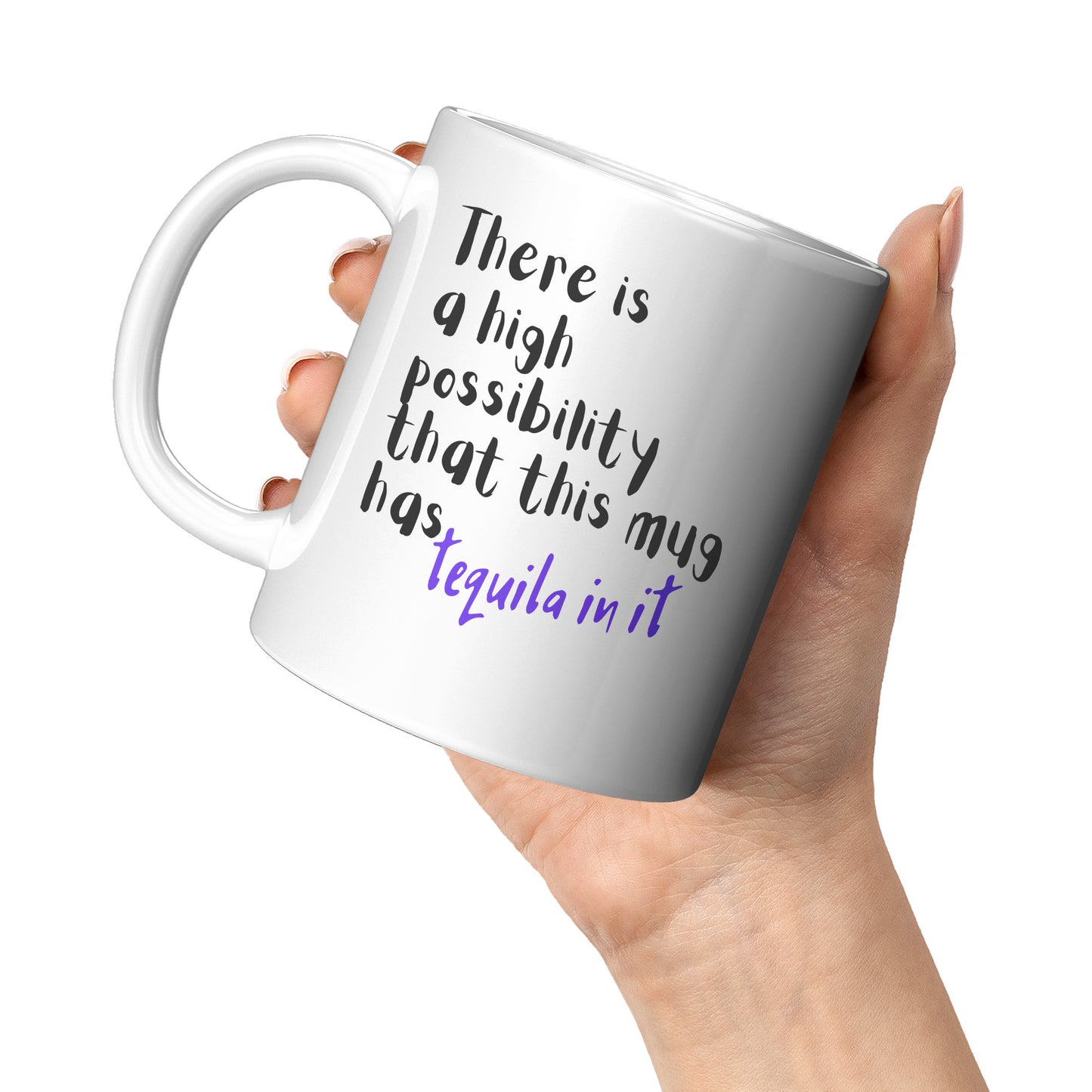 Comical Mug for the Tequila Drinker that Loves Coffee as Well