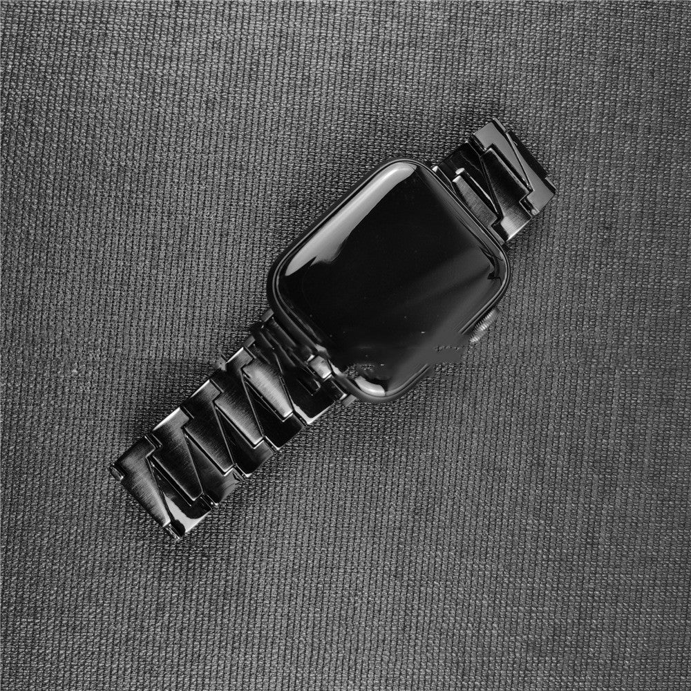 The New Stainless Steel Toothed Three-strain Watch Strap