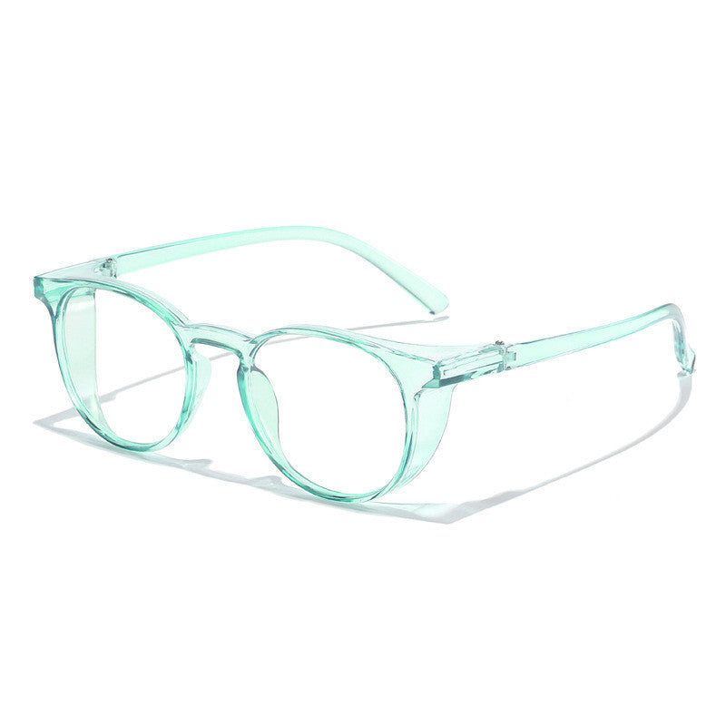 Retro Color-changing Anti-blue Light Glasses Anti-wind And Sand Droplets Myopia Frame