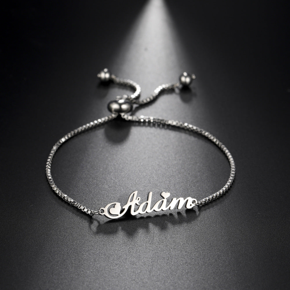 Personalized Stainless Steel Fashion Bracelet