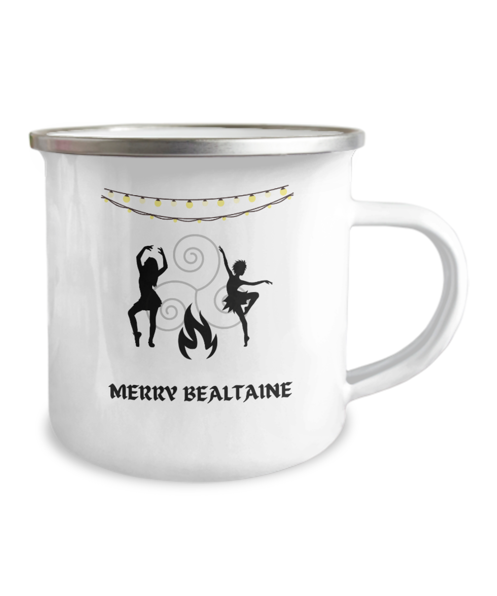 Merry Bealtaine Camping/Outdoor Mug for Festivities Outside