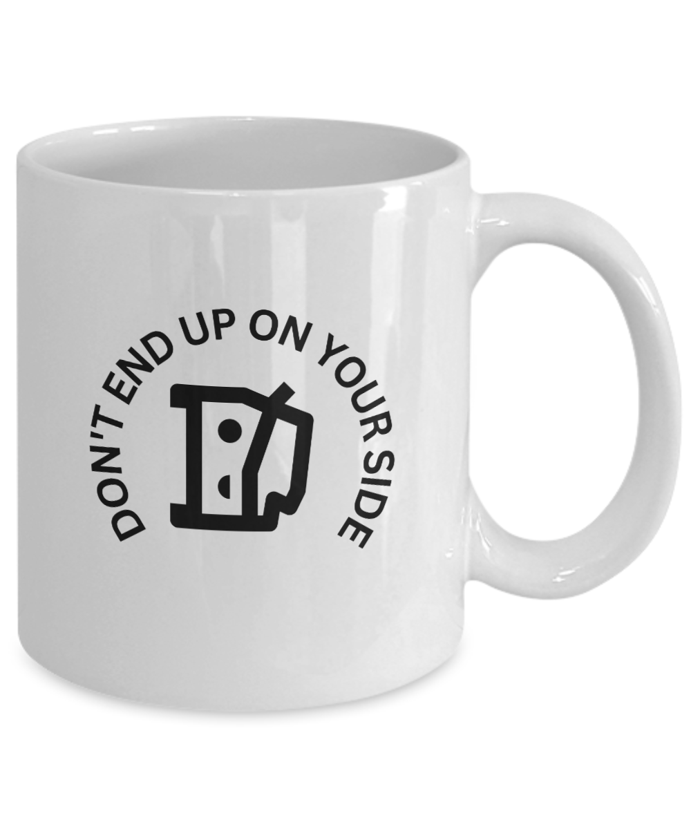 Cute Youth Safety Driving Awareness Mug White/Black Available In 2 Sizes