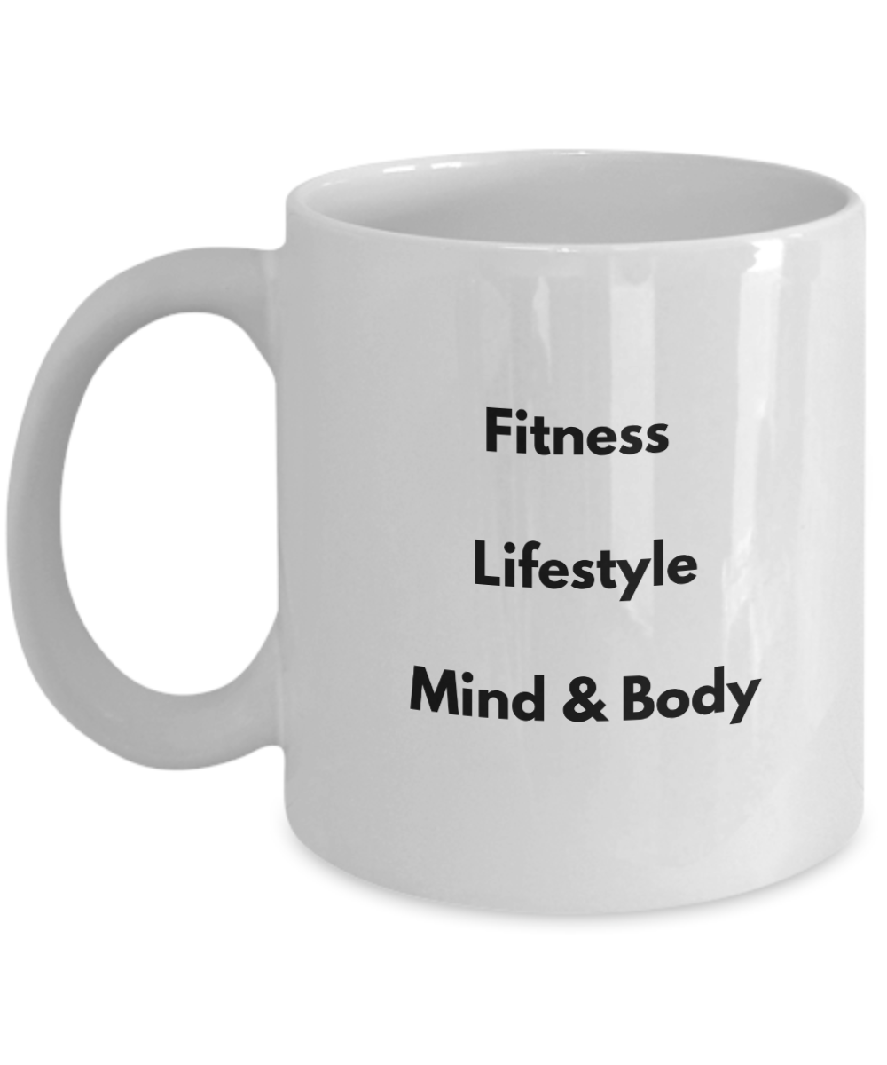 Physical Education and Sports Mug White/Black Available In 2 Sizes