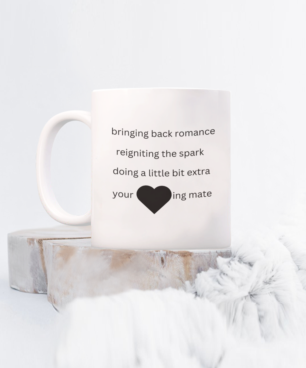 Date Your Mate Month Loving You Mug White/Black Available In 2 Sizes